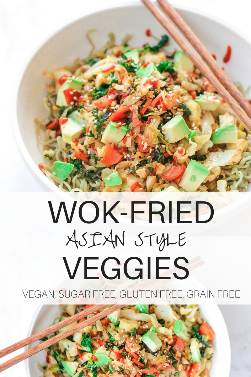 Wok-Fried Asian Style Veggies
